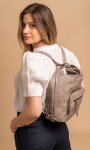 CARTERA MOCHILA VERBENA GRIS