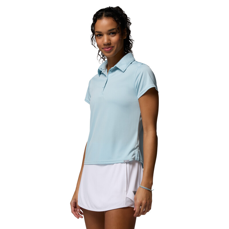 Remera Tidal Tee Mujer Marine Light, Crushed Blue, Safari