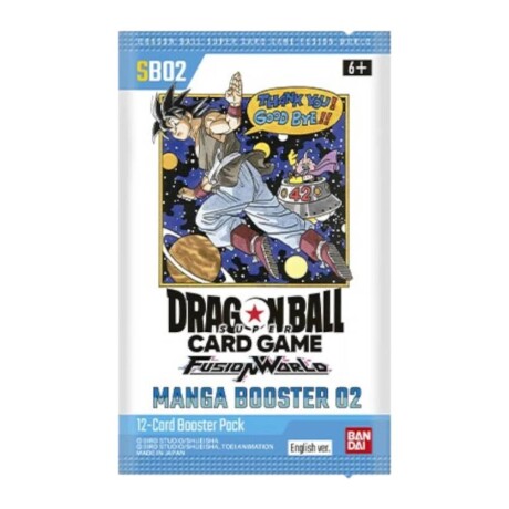 Booster Dragon Ball Super - Fusion World - Manga Booster 02 [Inglés] Booster Dragon Ball Super - Fusion World - Manga Booster 02 [Inglés]