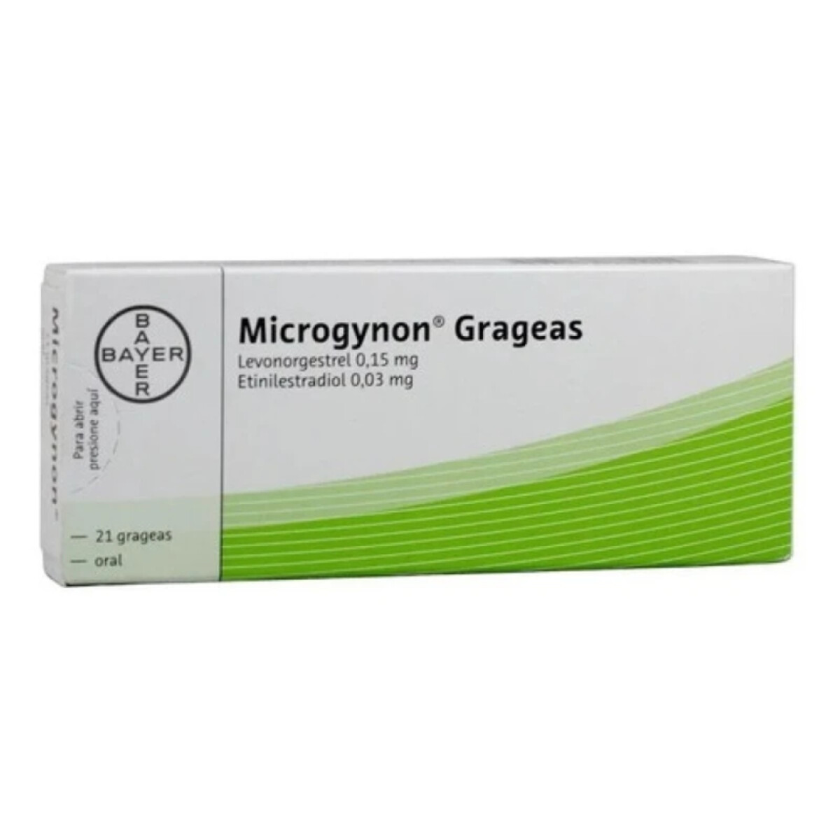 Anticonceptivo Microgynon 21 Comprimidos 