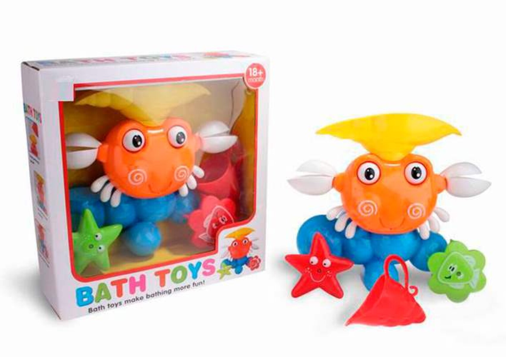 Juego Cangrejo Para Baño 31cm 