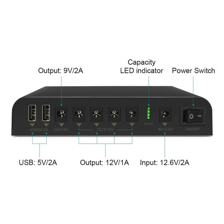 Mini Ups TalentCell SL3400 Li-ion 27000mAh 98Wh 001