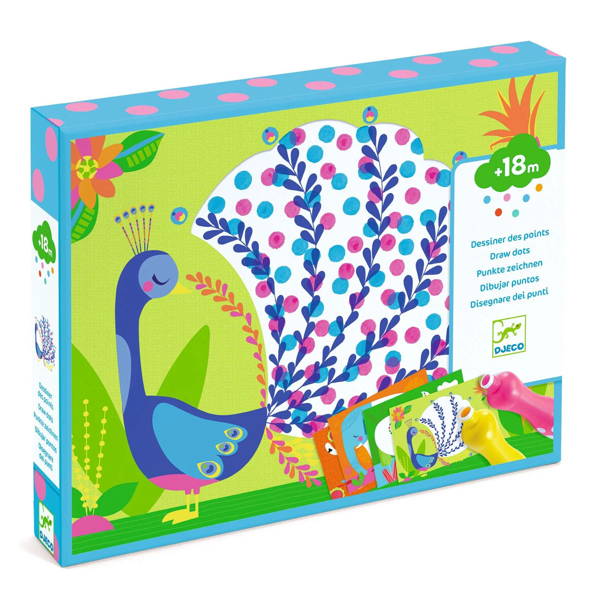Pintura Arte Draw Dots Todo gira en torno a los puntos 