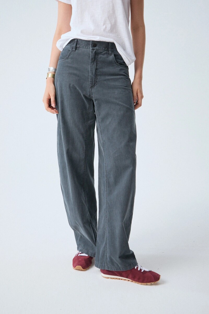 PANTALON BOY WASH Gris