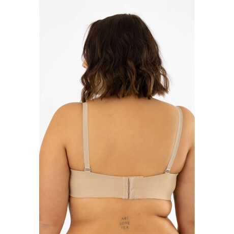 Strapless micro Marron