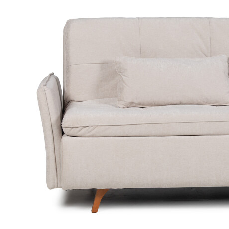 Sofá Cama Maira - C/Brazos - Tela Microfibra 10285 (Beige)