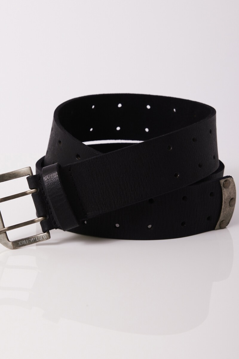 Cinturón Doble X Negro