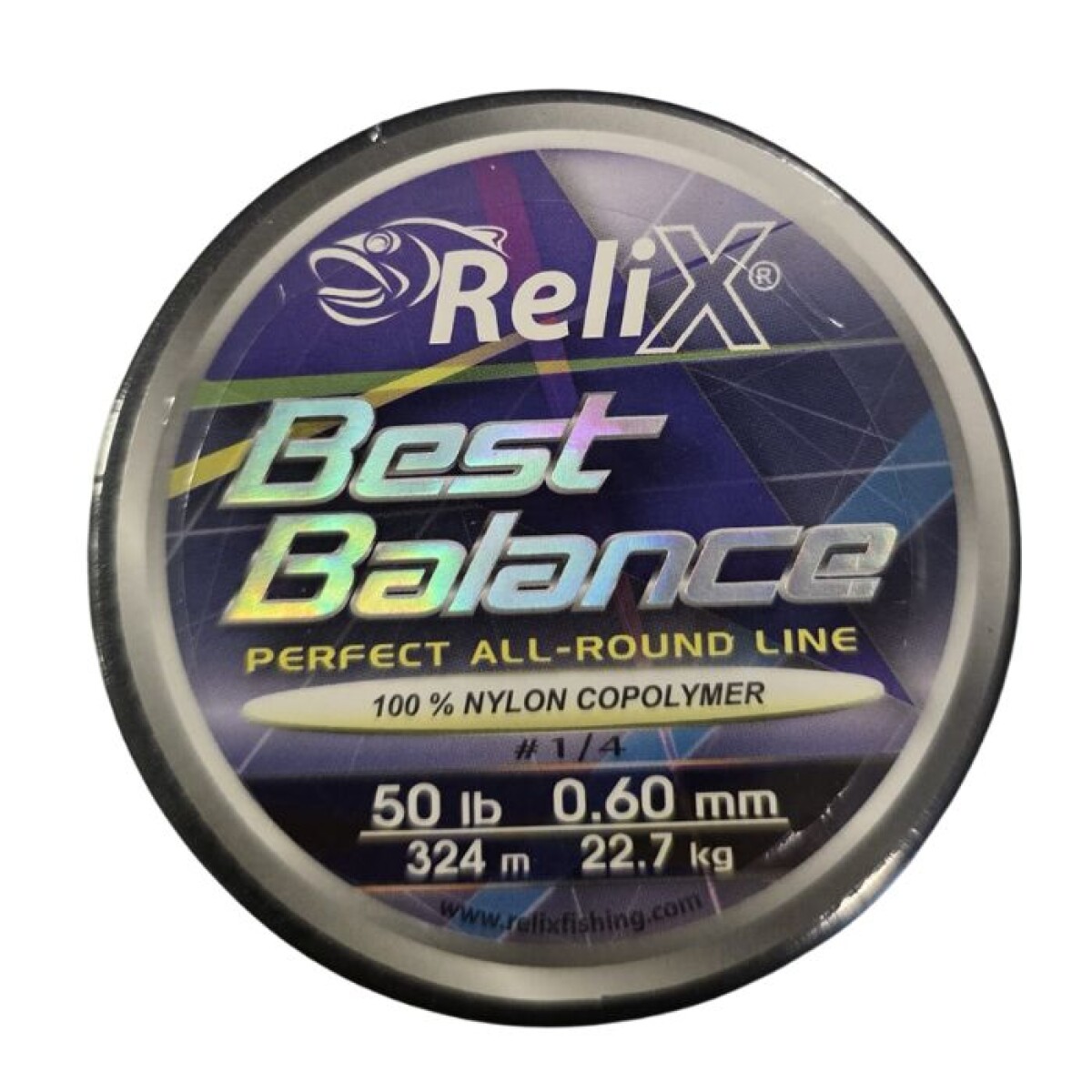 Tanza Relix Best Balance Dark Green - Medida 0.60mm 