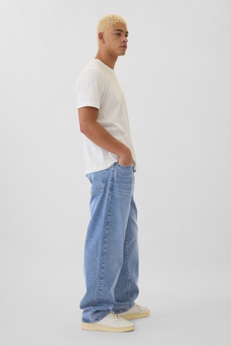 Jean Baggy Hombre Light Wash