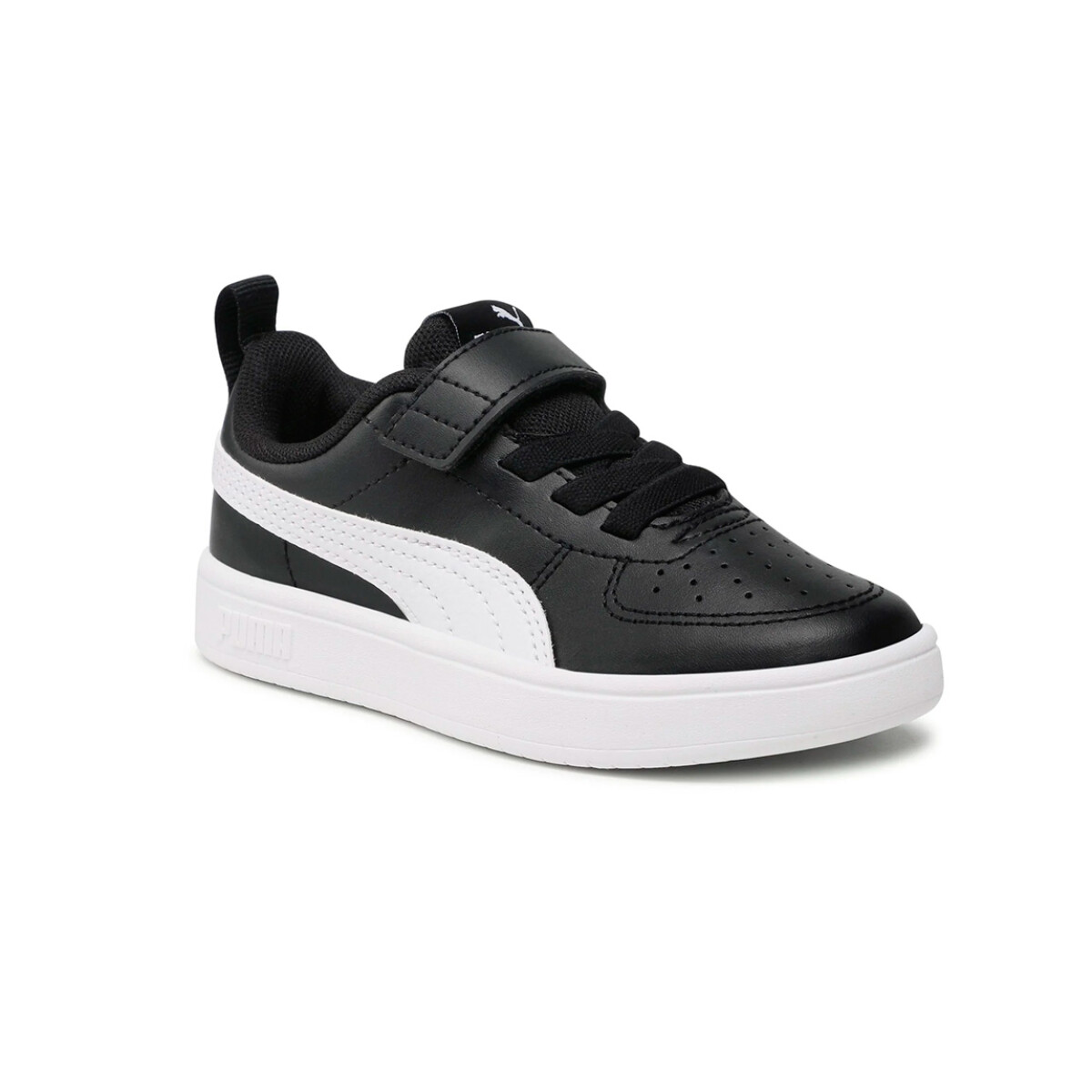 Championes Niños Puma Rickie Ps - Negro-blanco 
