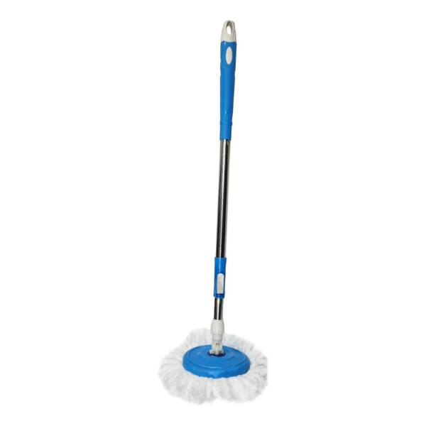 Mopa Giratoria De Acero Inoxidable Excelente Calidad Premium Variante Color Celeste