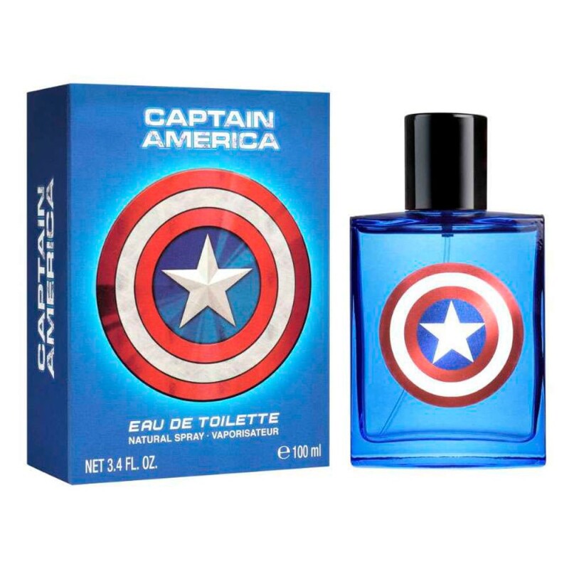 Air-Val International Marvel Captain America Eau de Toilette 100ml - Infantil