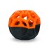 Juguete Pelota Rellenable Perro Con Sonido Resistente Morder Variante Color Negro