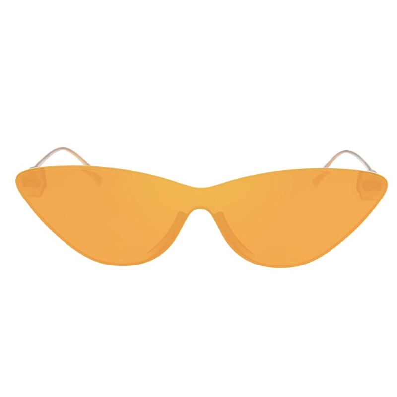 Lentes De Sol Summer Block Cat - Mujer Naranja/bronce