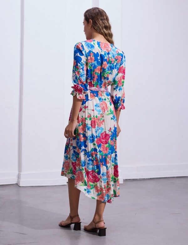 Vestido Drew MULTI/AZUL