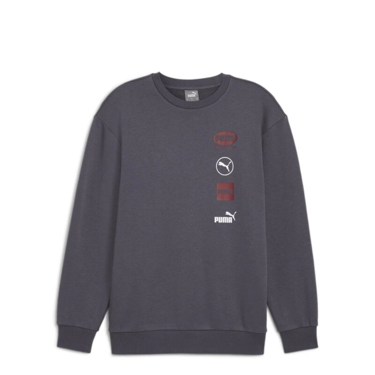 Buzo de Hombre Puma Power Gr. Crew Puma - Gris Oscuro 