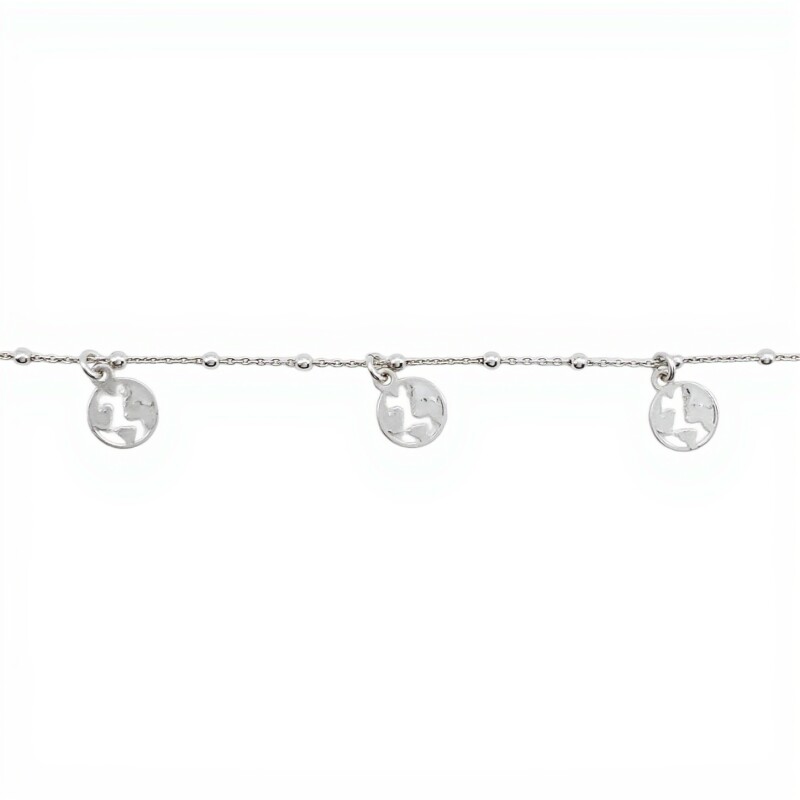Pulsera Mundo-Plata 925-Sin piedra-PU3071 sinpiedra