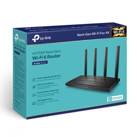 Router Tp-Link Archer Ax12 Ax 1500 Wifi 6