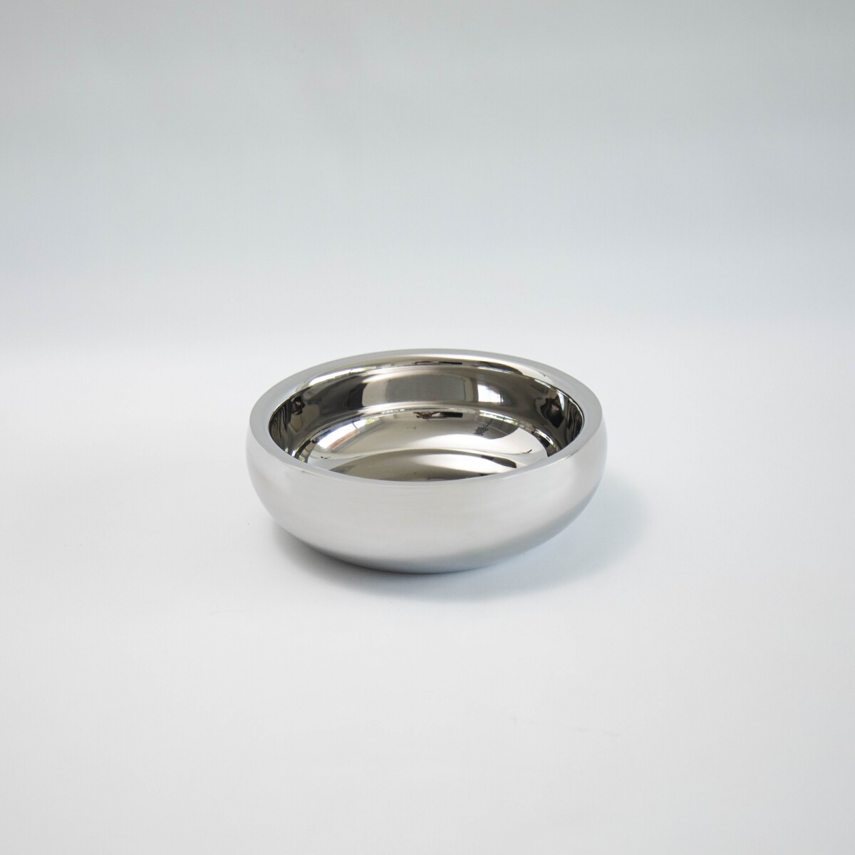 Bowl de Ensalada Acero inoxidable Cromado 18/10 Volf - Doble Pared Grande 