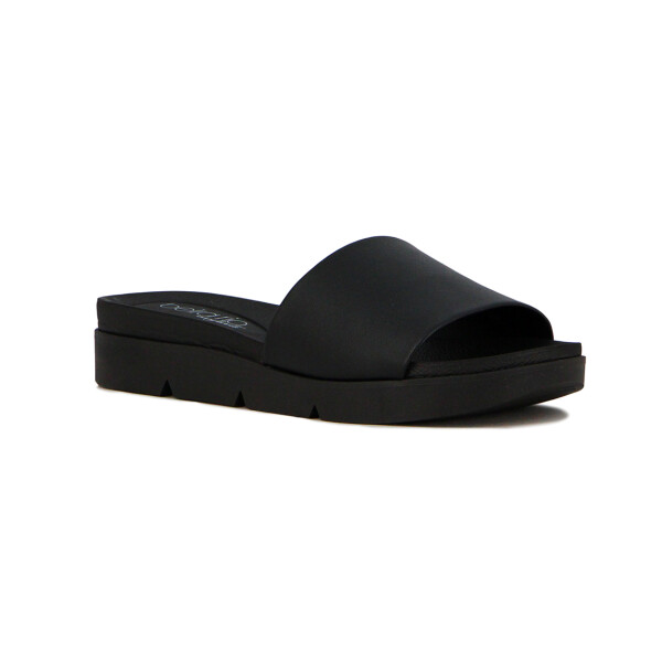 Sandalias Casuales Mujer Beira Rio Tira Ancha Negro