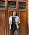 Chaqueta metalizada Plata