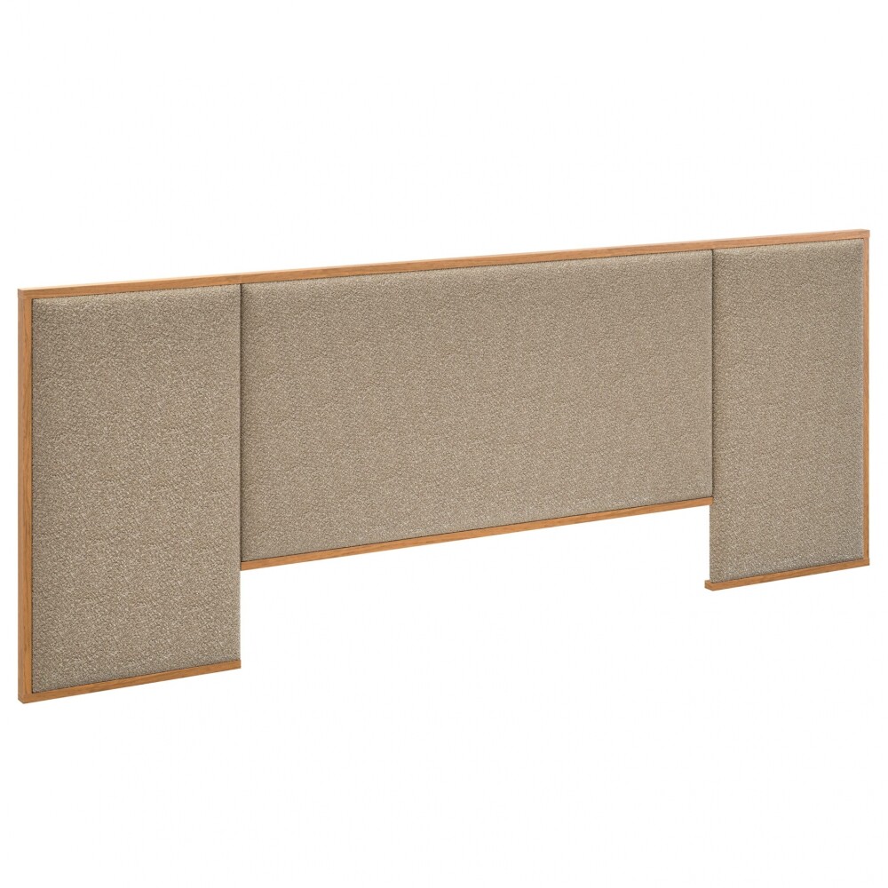 Respaldo King Gael - Moderna Marrón