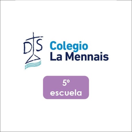 Lista de Materiales Escolares La Mennais - 5º Escuela Lista de Materiales Escolares La Mennais - 5º Escuela