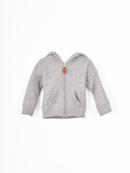 CONJUNTO OSO SET 3 PCS GRIS MELANGE M