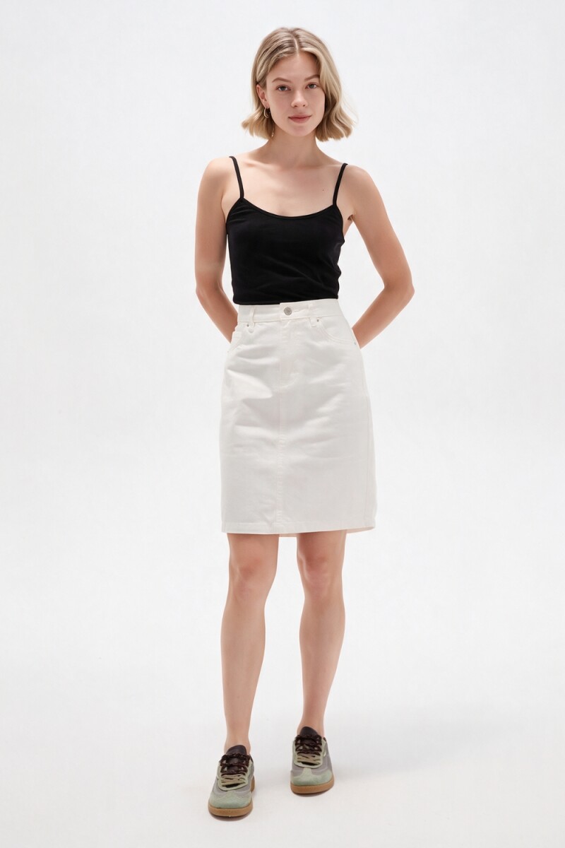 Falda Bumae - Marfil / Off White 