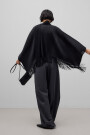 PONCHO TEJIDO Negro