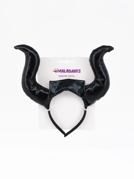 VINCHA DEVIL NEGRO