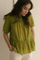 BLUSA PLUMETTIE OLIVA