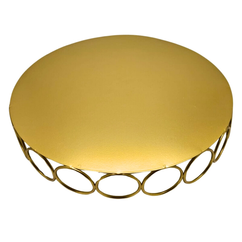 Soporte de Torta dorado de 25*25*30CM Soporte de Torta dorado de 25*25*30CM