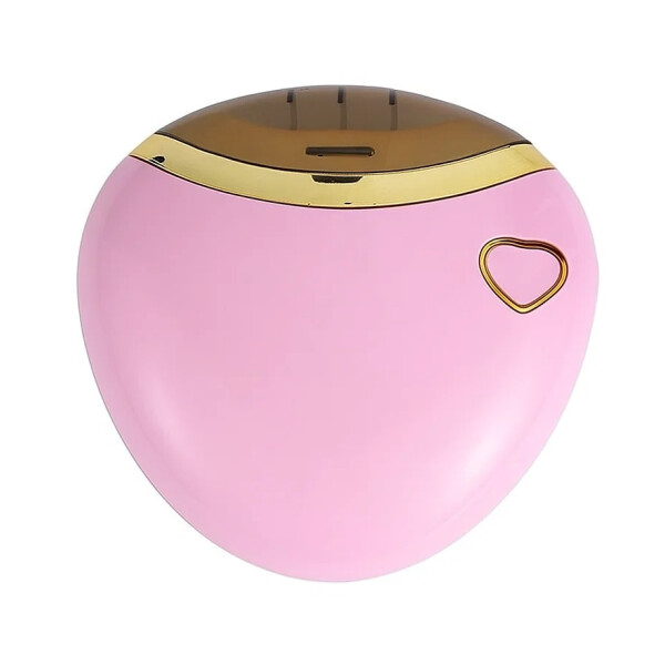 Corta Uñas Eléctrico Portátil USB C/ Función Lima Recargable Color Rosa