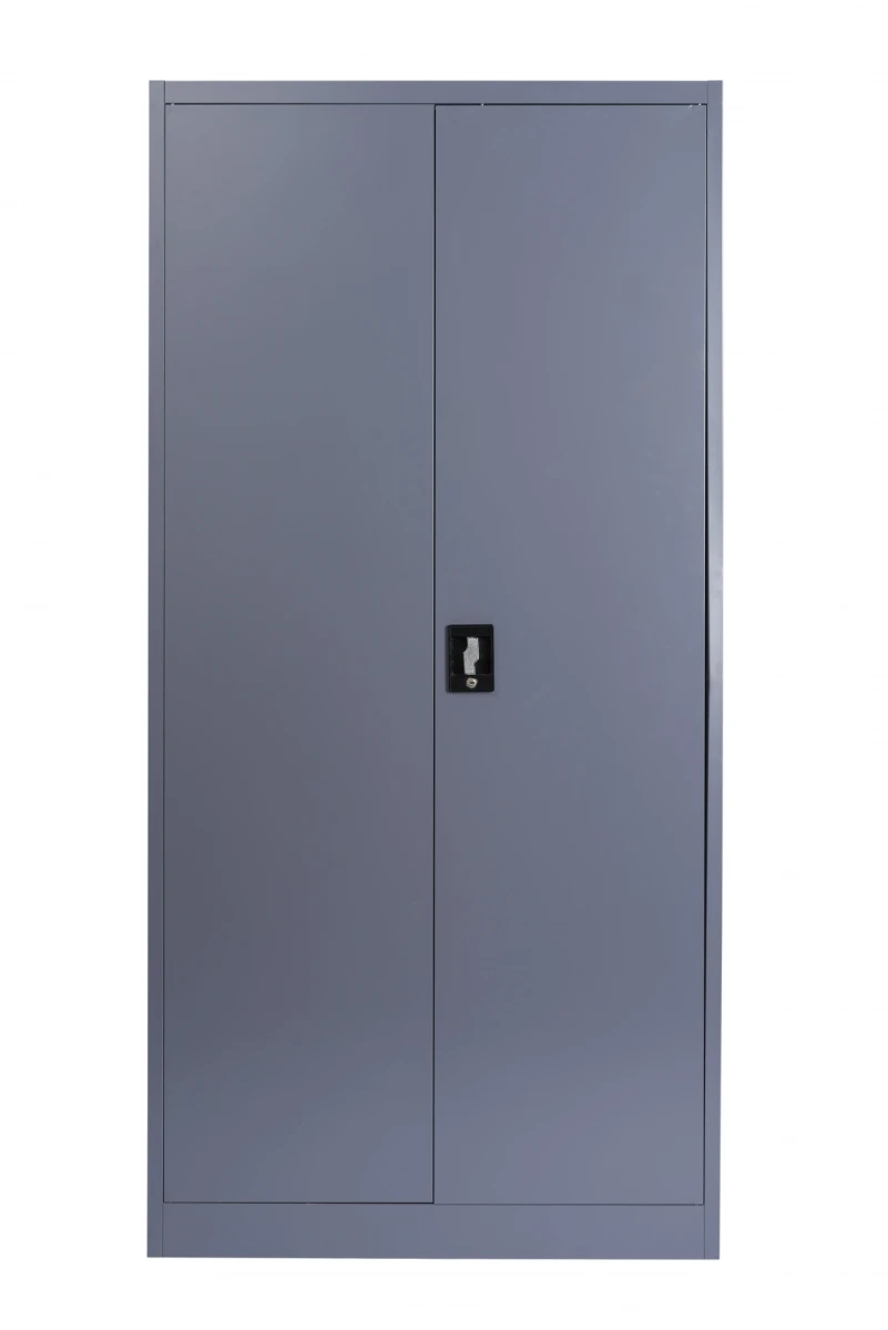 Armarios Metálico 4 Estantes 1.90 Puerta Y Llave Gris 