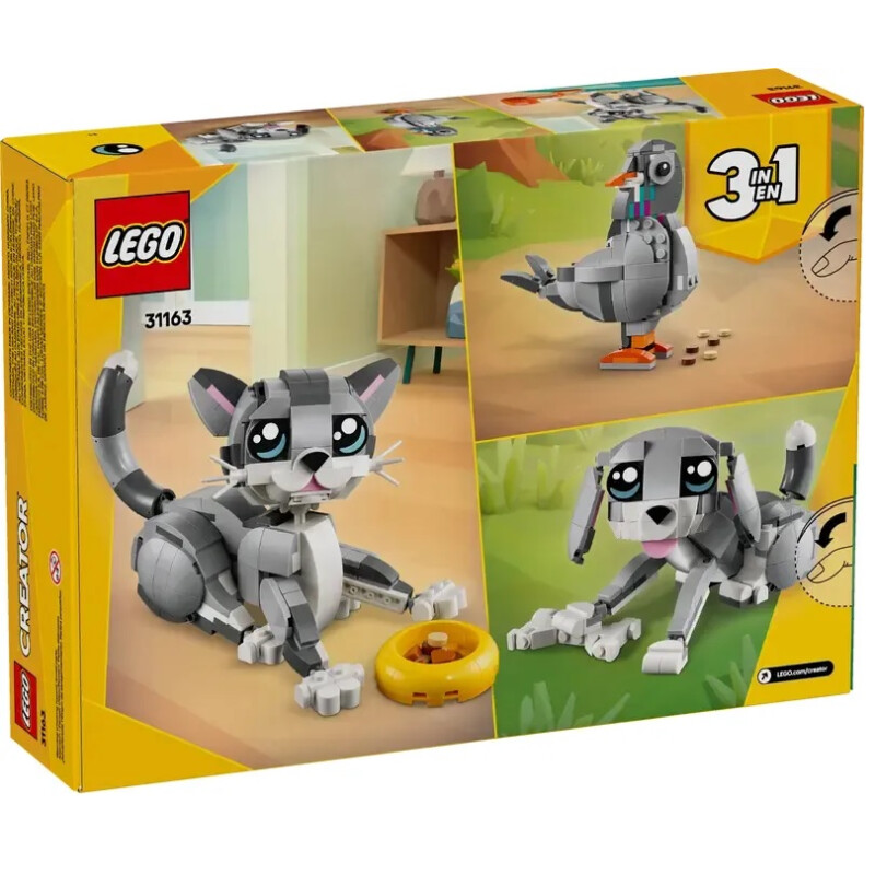 Lego Creator 3en1 Gato juguetón 31163 Lego Creator 3en1 Gato juguetón 31163