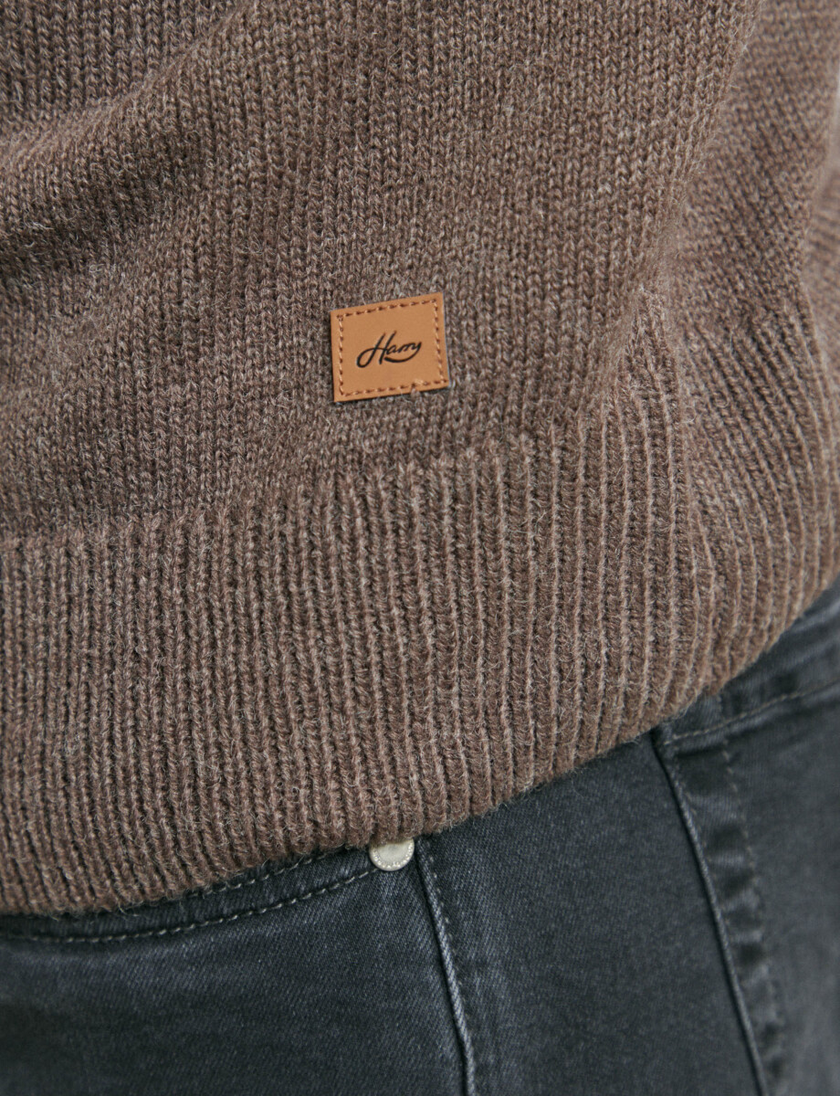 470660 SWEATER HARRY Marron