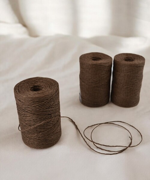 Hilo rafia - 100 grs - Habano Hilo rafia - 100 grs - Habano