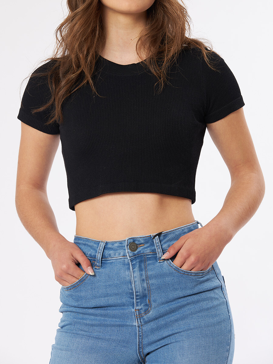 TOP JOACAS24 RUSTY - Negro 