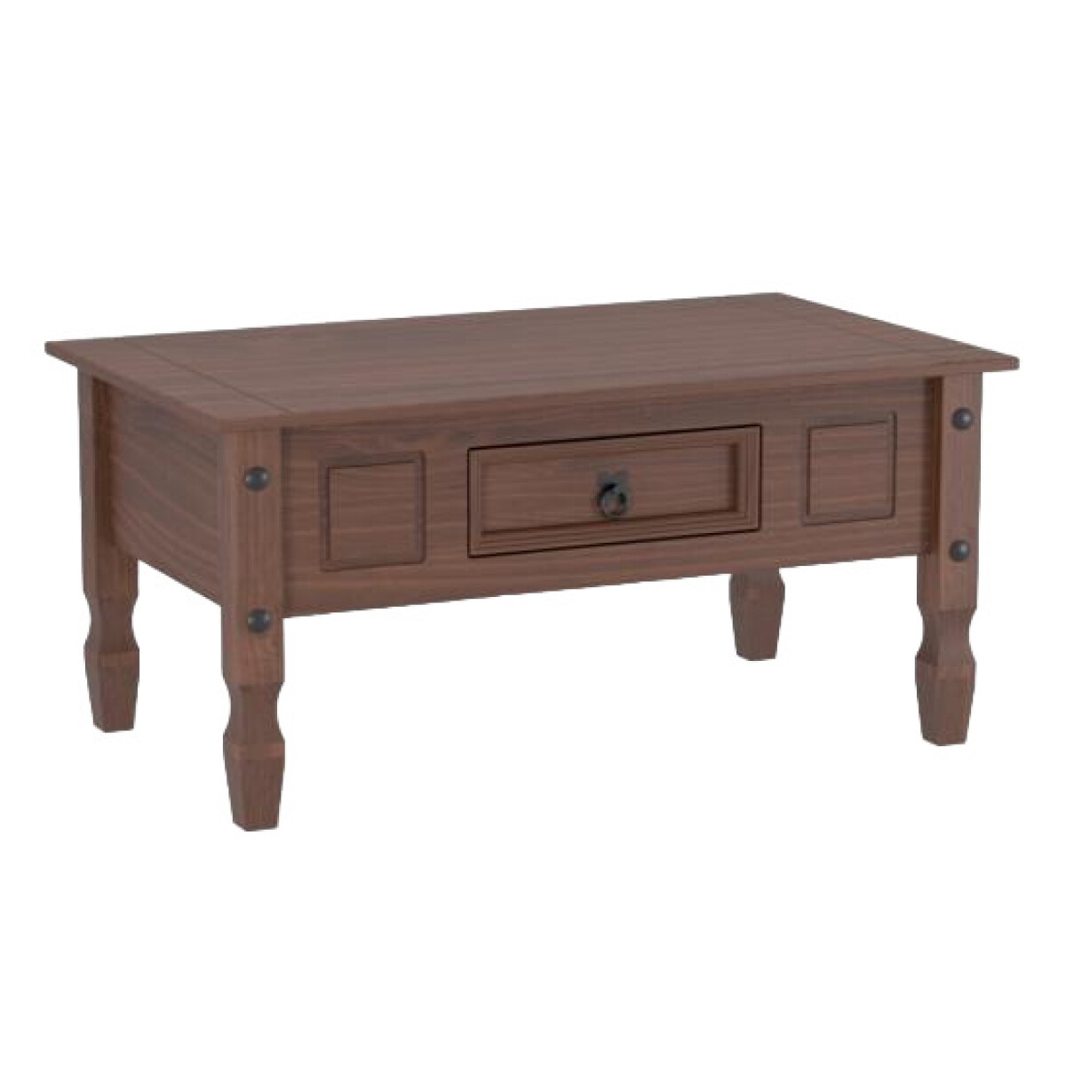 Mesa De Living Madera Maciza Linea Mexicana 