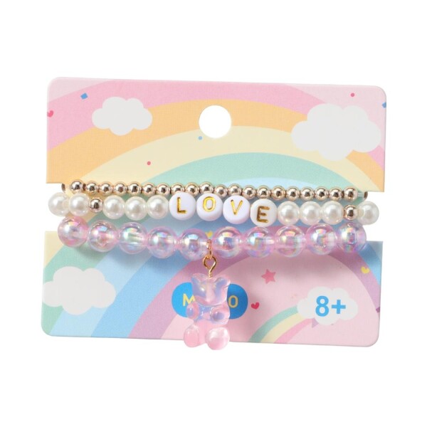 Pulsera infantil con dije diseño 5