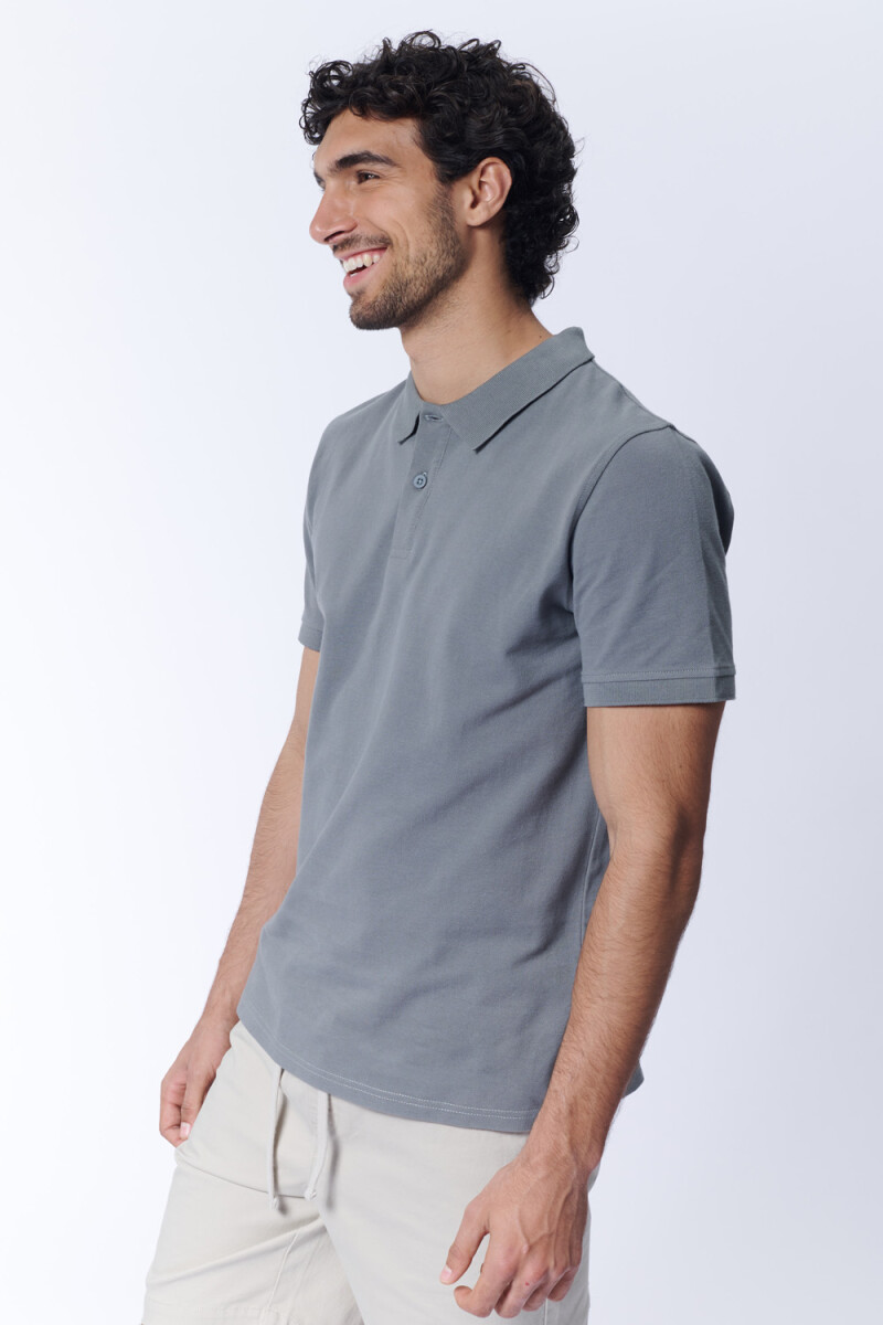 Remera polo piqué Verde