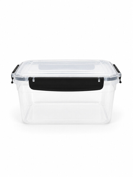CONTENEDOR DE ALIMENTOS 2500 ML GRIS OSCURO