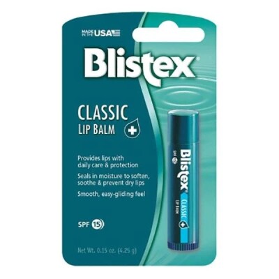 Bálsamo Labial Blistex Lip Classic Balm Spf15. 4,25grs. Bálsamo Labial Blistex Lip Classic Balm Spf15. 4,25grs.