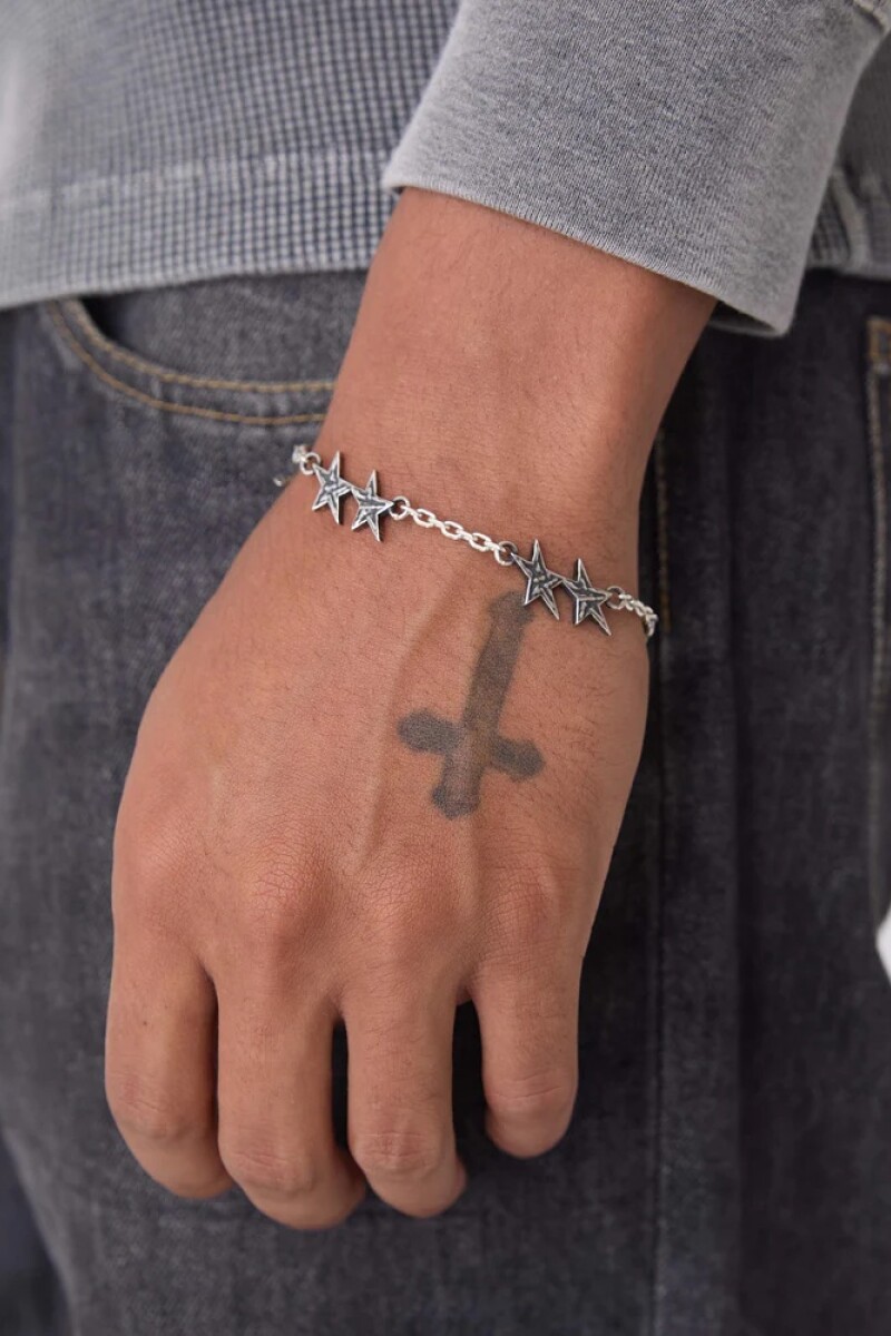 Signature Stars Bracelet Plata