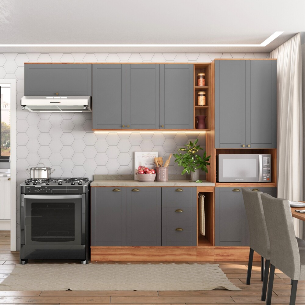 Aereo Americana 120 cm 3 Puertas Gris Aereo Americana 120 cm 3 Puertas Gris