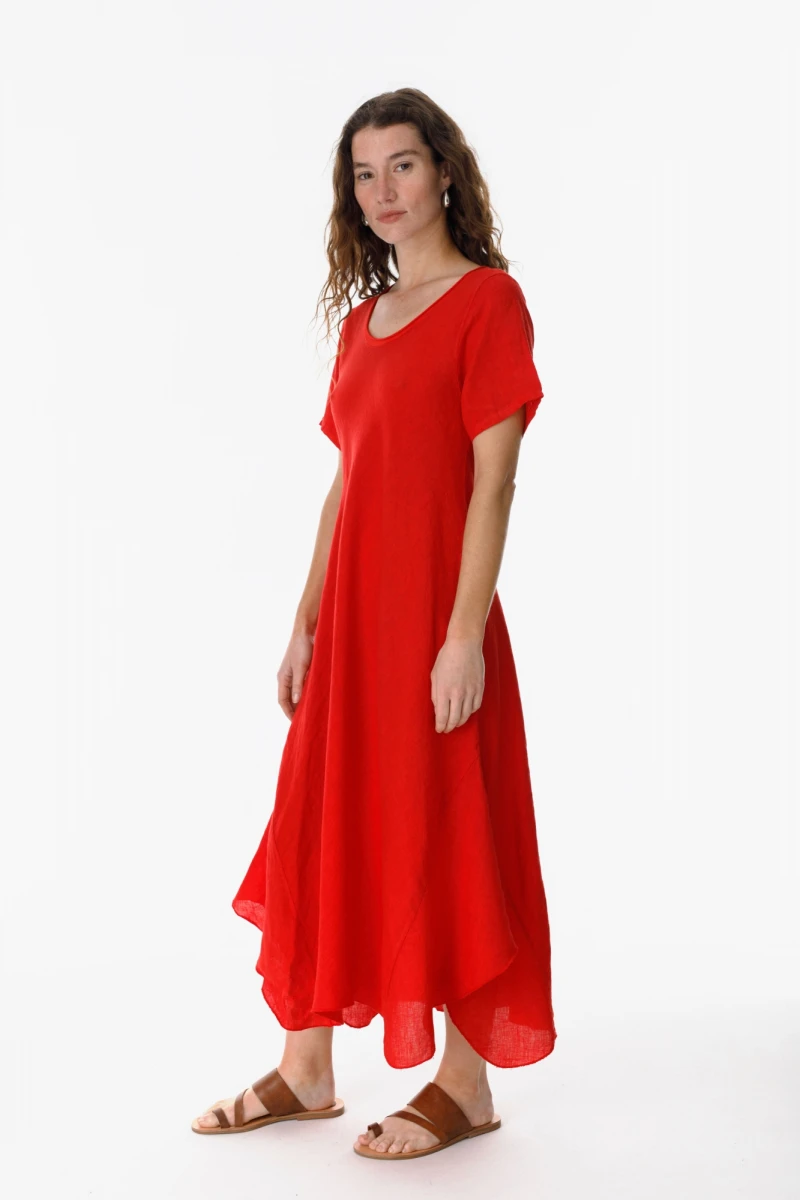 Vestido Faro rojo talle unico