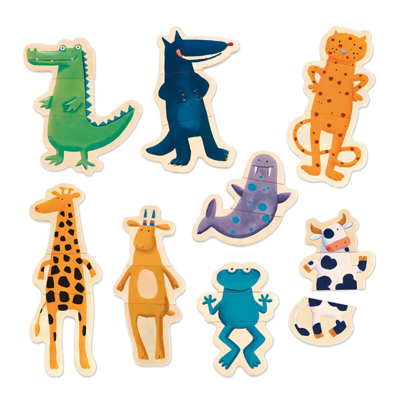 Imanes Animales Crazy Djeco Imanes Animales Crazy Djeco