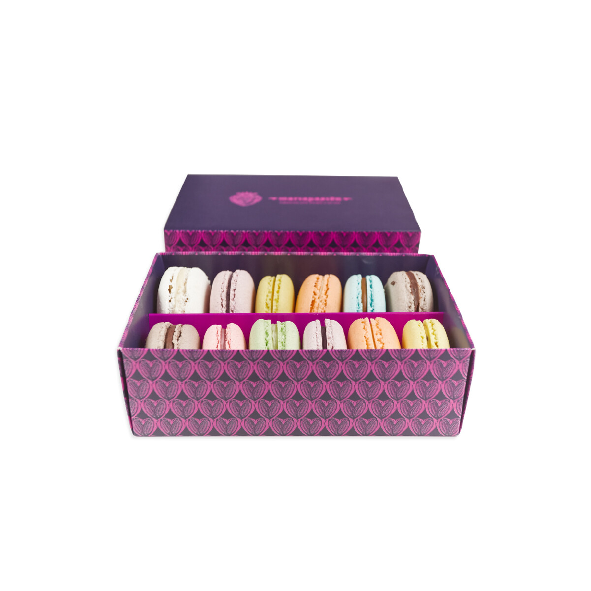 Macarons Caja x 12 Unidades. - Surtidos 