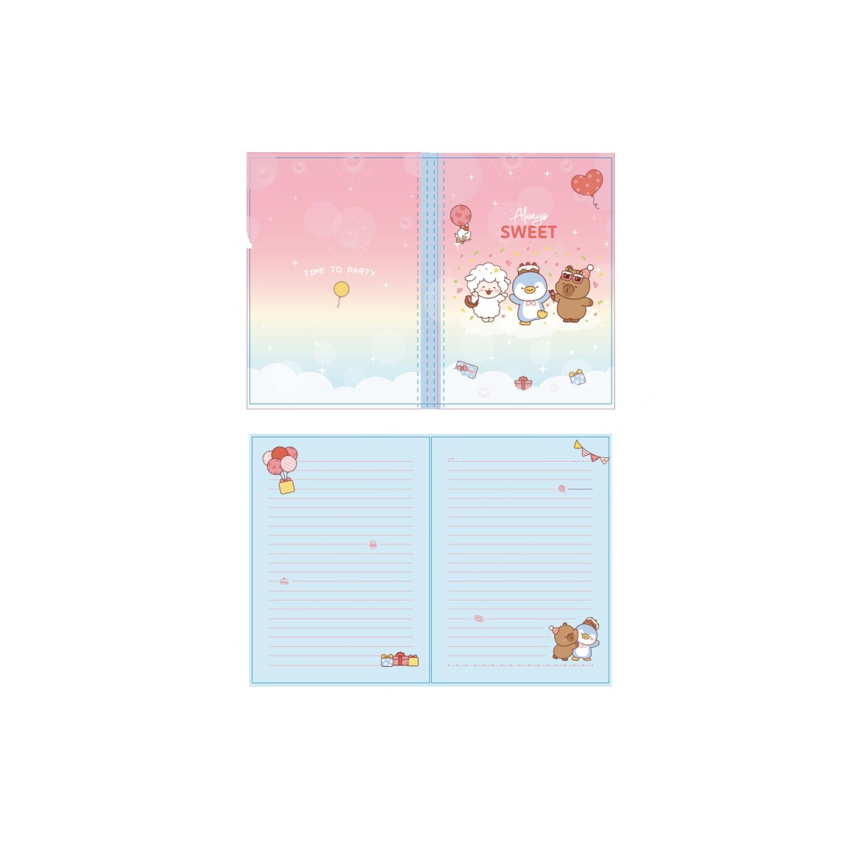 Cuaderno mini family B5 